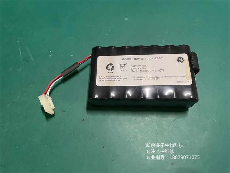 GE Dash1800監(jiān)護(hù)儀二手電池2023227-001 8.4V 8