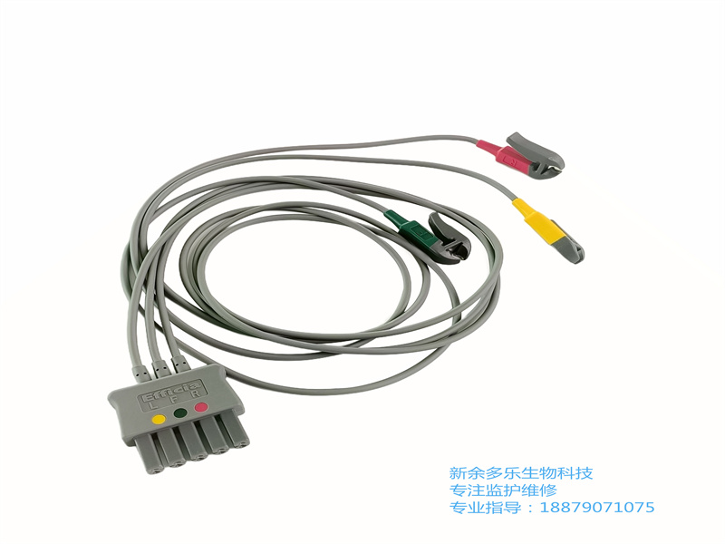 飛利浦 Efficia 3 導(dǎo)聯(lián)線(xiàn)IEC心電圖電纜 989803160661全新原裝 (6).jpg