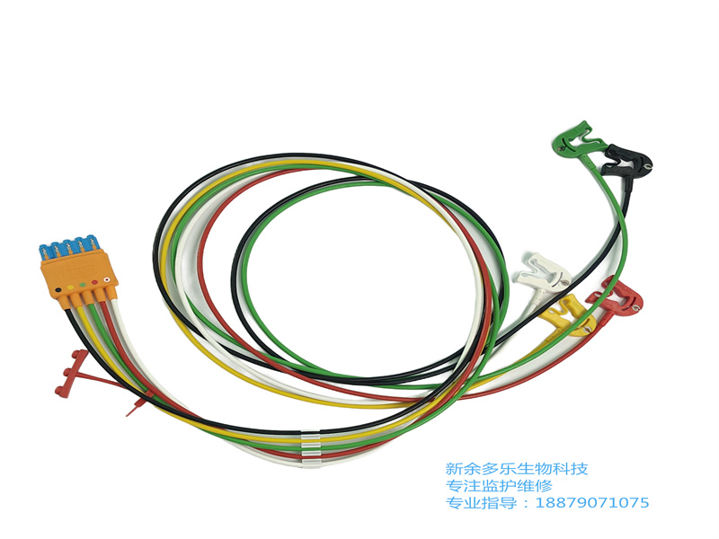 飛利浦M1974A 5導夾式心電導聯線歐標手術室專用989803125871 (15).jpg