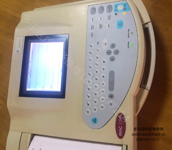 維修案例:GE MAC-1200ST心電圖機(jī)無法打印